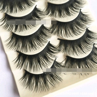 False eyelashes, thick cross section, five pairs of eyelashes False eyelashes, thick cross section, five pairs of eyelashes